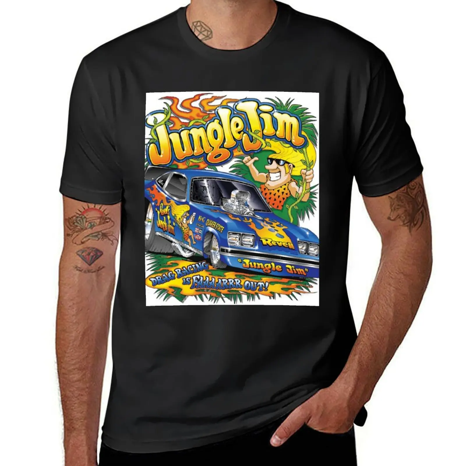 

Travel Drag Car T-Shirt shirts graphic tees summer top korean fashion sports fans mens t shirt graphic