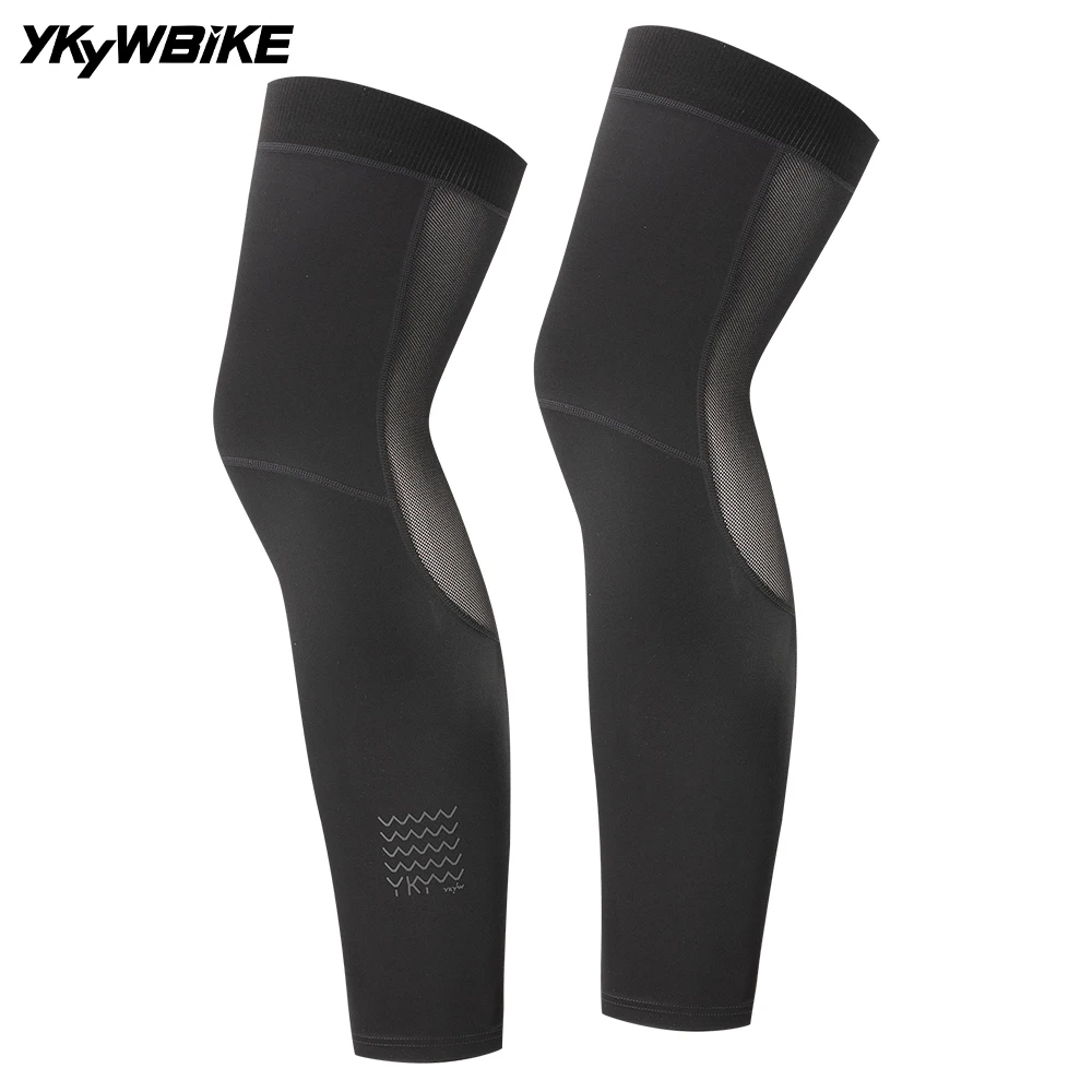 

YKYWBIKE Cycling Leg Sleeve Unisex Calf Compression Sleeves Outdoor Sports Bicycle Running Road Bike Leg Sleeves UV Protection