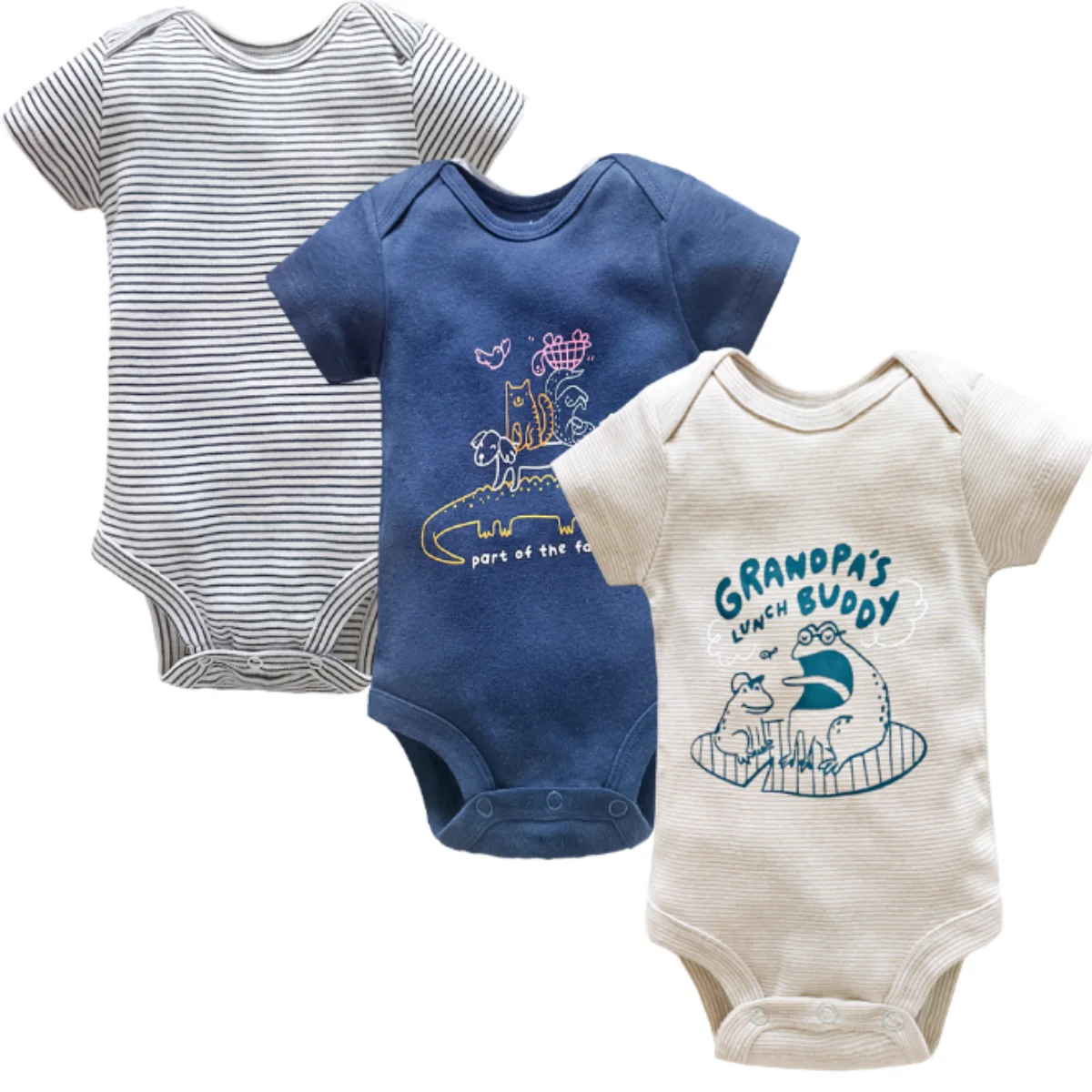 3pcs/Lot Baby Bodysuit New Fas - огляд і ціна Baby Clothing Online