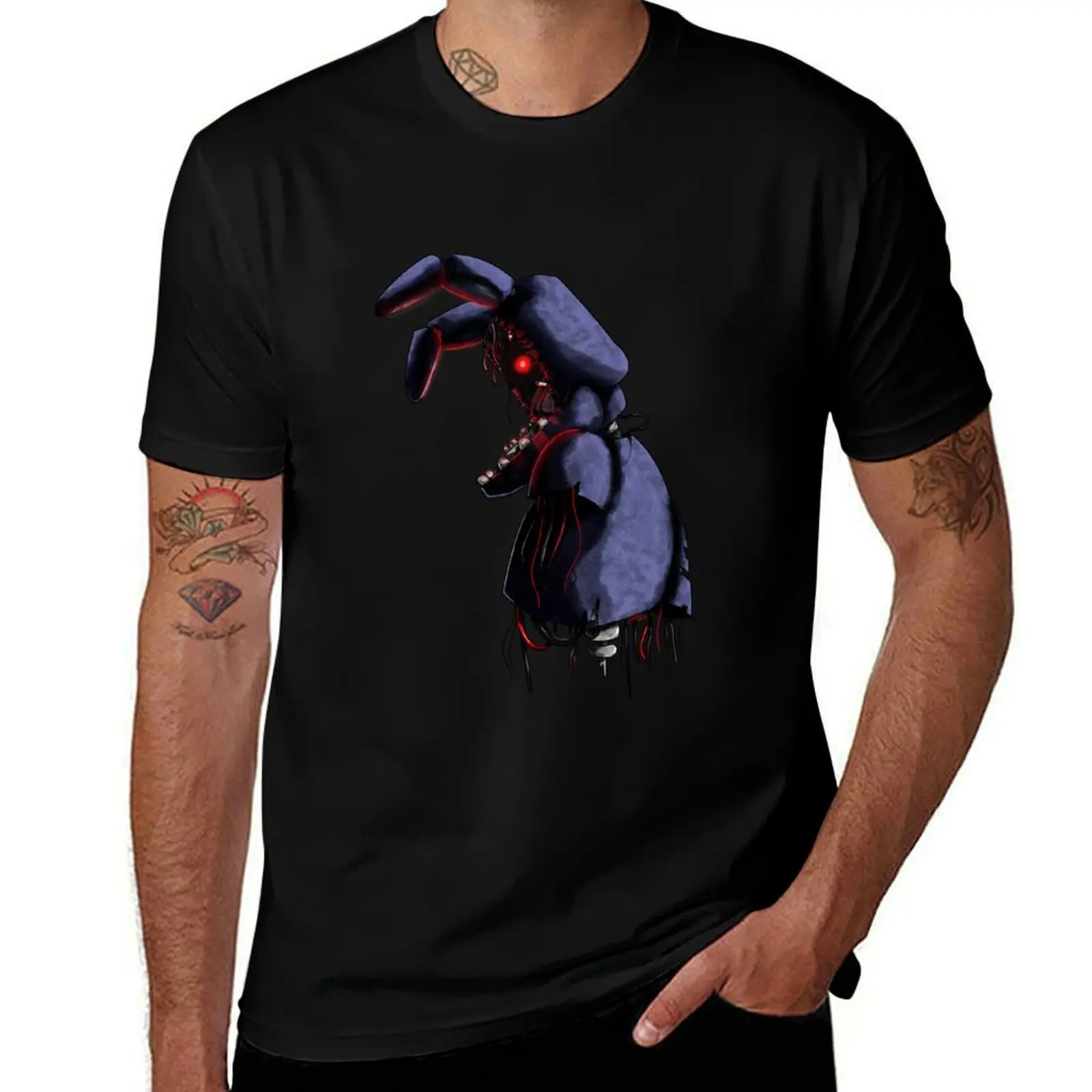 

Withered Bonnie T-Shirt man tshirt funny t shirts dark humor T-Shirt