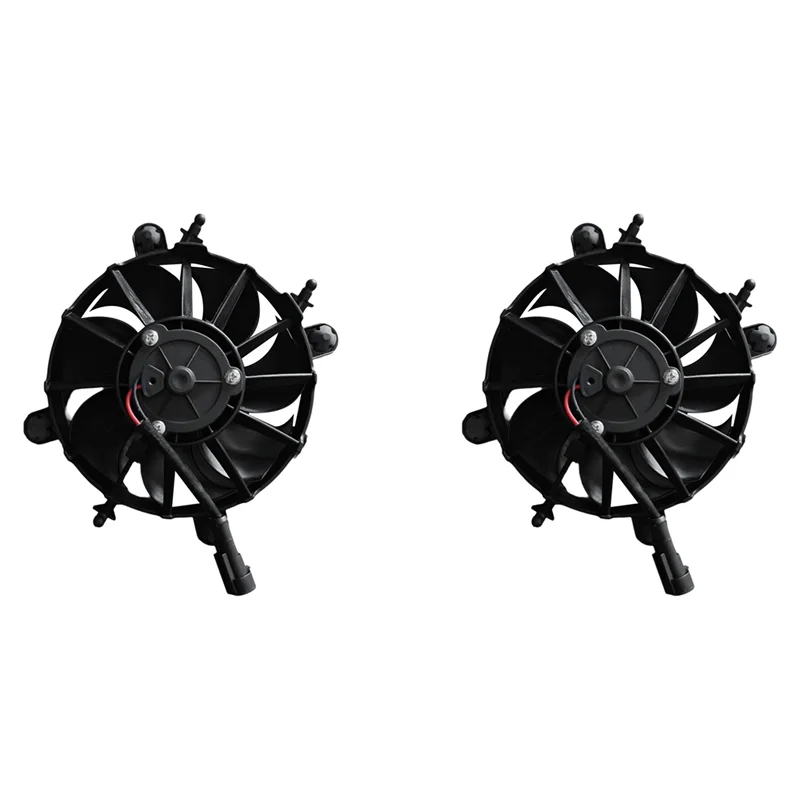 

2X Engine Lid Blower Fan Motor Cooling Fan 99162405003 99162405004 For 911 Boxster Cayman 991 981 12-19