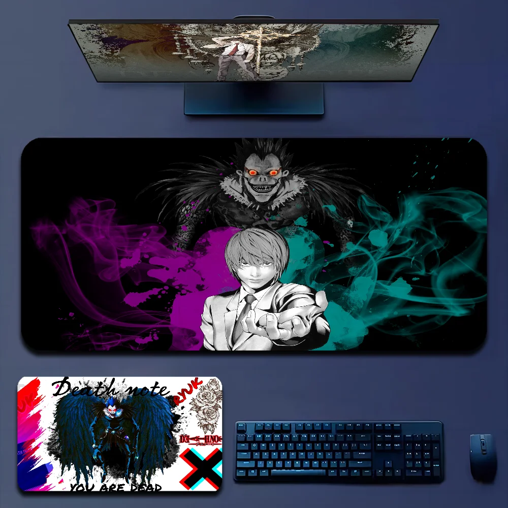 

ANIME Death Note Custom Skin Cartoon Anime Gaming Mouse Pad Keyboard Mouse Mats Desk Mat Accessories For Teen Girls Bedroom