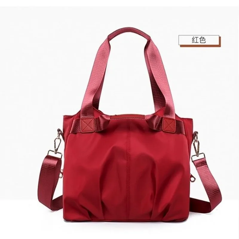 New Style Nylon Water-resistant Cloth Bale Tote Bag Shoulder Bag Crossbody Bag Female Middle-aged Mommy Fashion