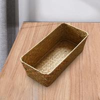 Handmade Storage Basket Seagrass Storage Basket for Table Shelves Home Decor