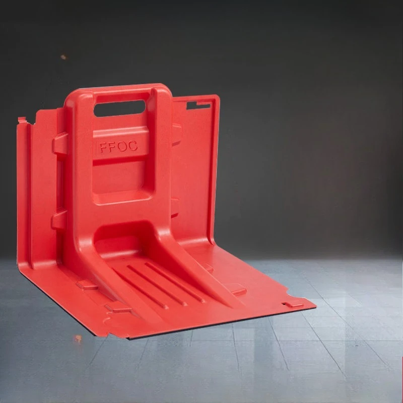 L-type flood control emergency ABS plastic water retaining board mobile flood control board underground garage subway entrance