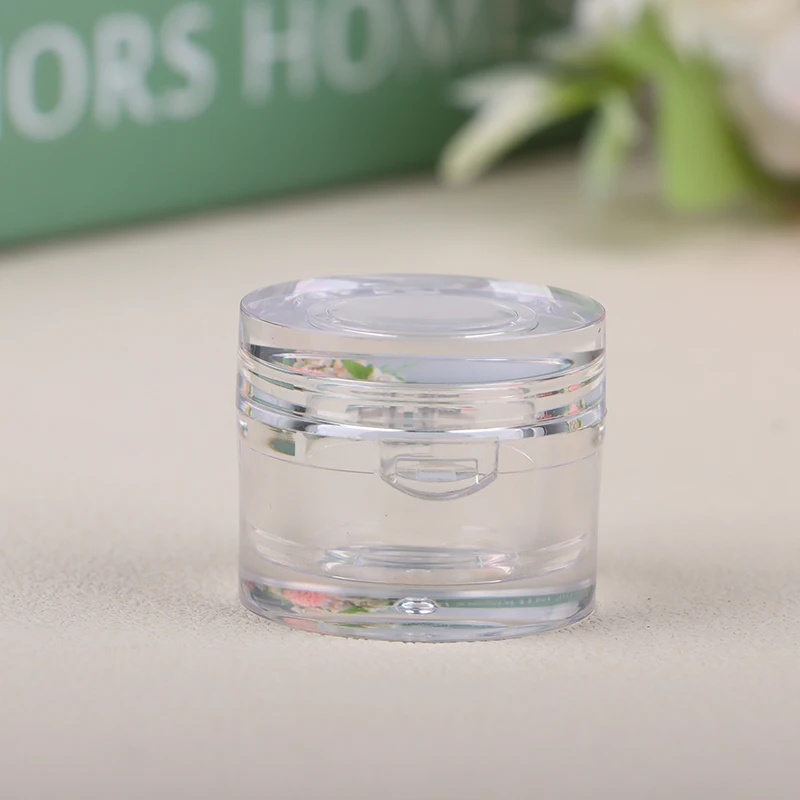 

1Pc 5g Empty Lip Masque Box Multi-purpose Refillable Convenient Travel Empty Lip Balm Makeup Jar Pot For Outdoor Supplies