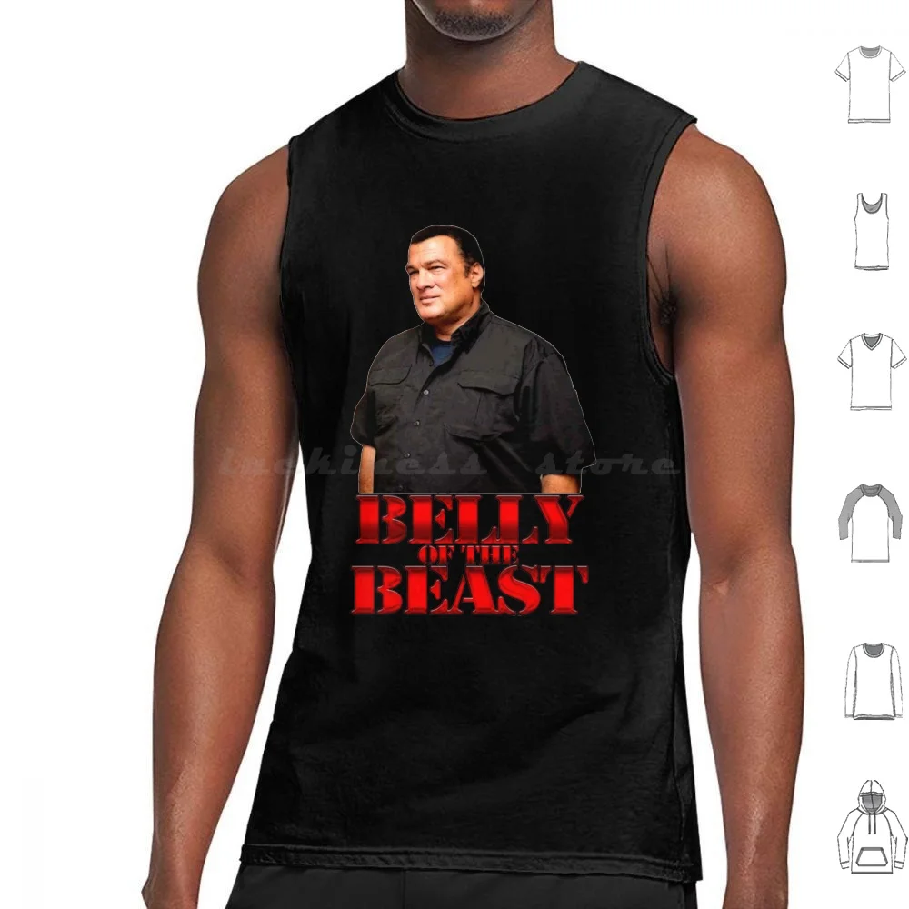 

Steven Seagal-Belly Of The Beast Essential Майки с принтом Хлопок Steven Seagal Belly Of The Beast Essential