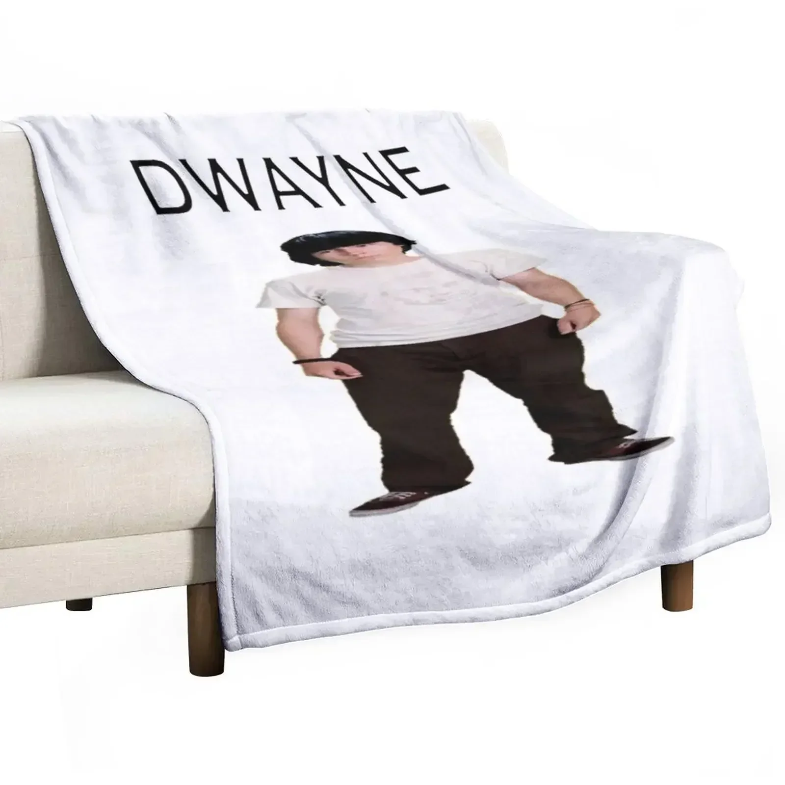 

Dwyane Hooover Throw Blanket Flannel Fabric Summer Beddings Cute Blankets