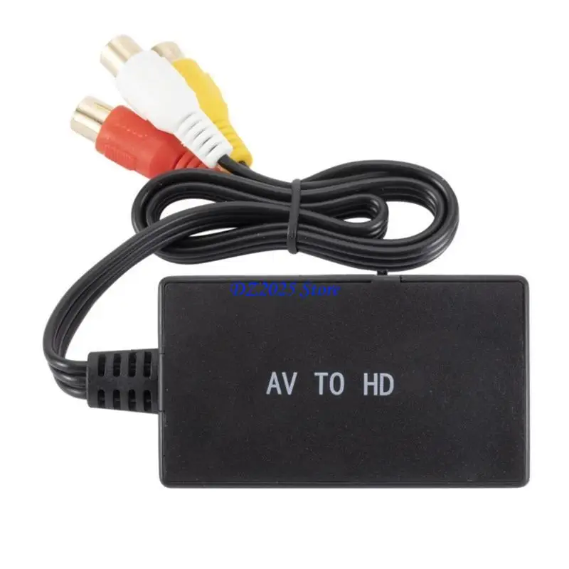 

Q6RC AV с HDMI-совместимым адаптером конвертера AV в HDTV 1080P Синхро