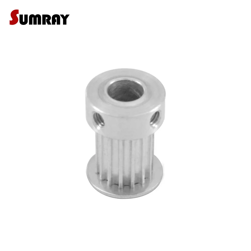

2pcs HTD3M 15T Tooth Belt Pulley 4/5/6/6.35/8mm Inner Bore 11/16mm Width Synchronous Pulley Wheel for Sewing Machine