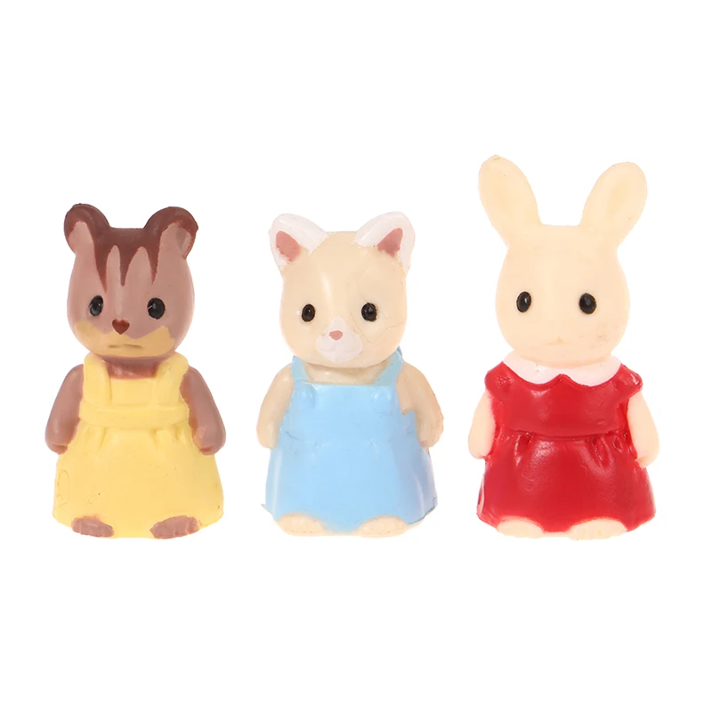 

1PC 100% Brand New and high quality Mini Bunny Garden Scene Accessories Decorative Toy Play House Accessories Prop Toy