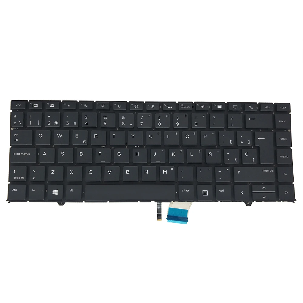 Spanish Backlit Laptop Keyboard For HP ZBook Studio G5 Mobile Workstation X360 Elitebook 1050 G1 Spain Latin Keyboards Backlight