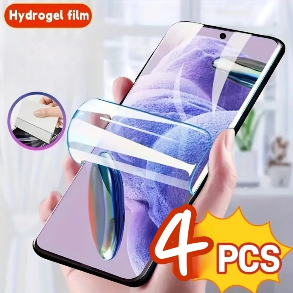 4PCS Protective Hydrogel Film For Samsung A26 A57 A36 A17 A37 A56 A16 A55 A07 A35 A06 S24 S25 S26 Ultra Screen Protector Cover