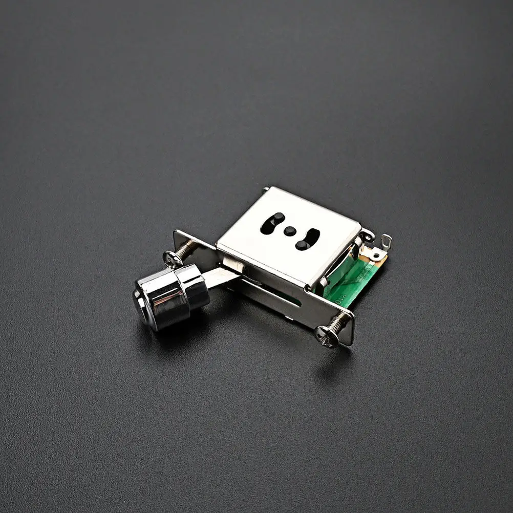 Electric Guitar 3 Way Pickup Selector Metal Toggle Switch Sturdy Premium Build Easy Turn Control Compact Storage Guitar