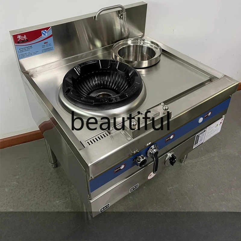 

Silent commercial fire stove with automatic flameout protection device gas stove single and double stove