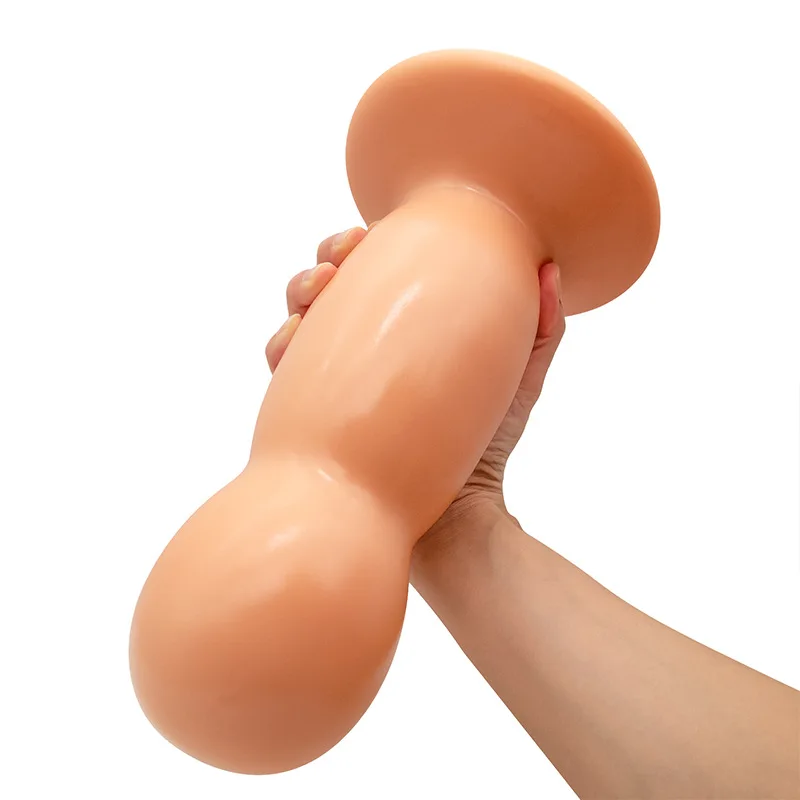 Super Large Anal Plug Thick Bead Giant Buttplug Men Gay Anus Dilator Backyard Stick Skin-Friendly Ass Training Prostate Massager