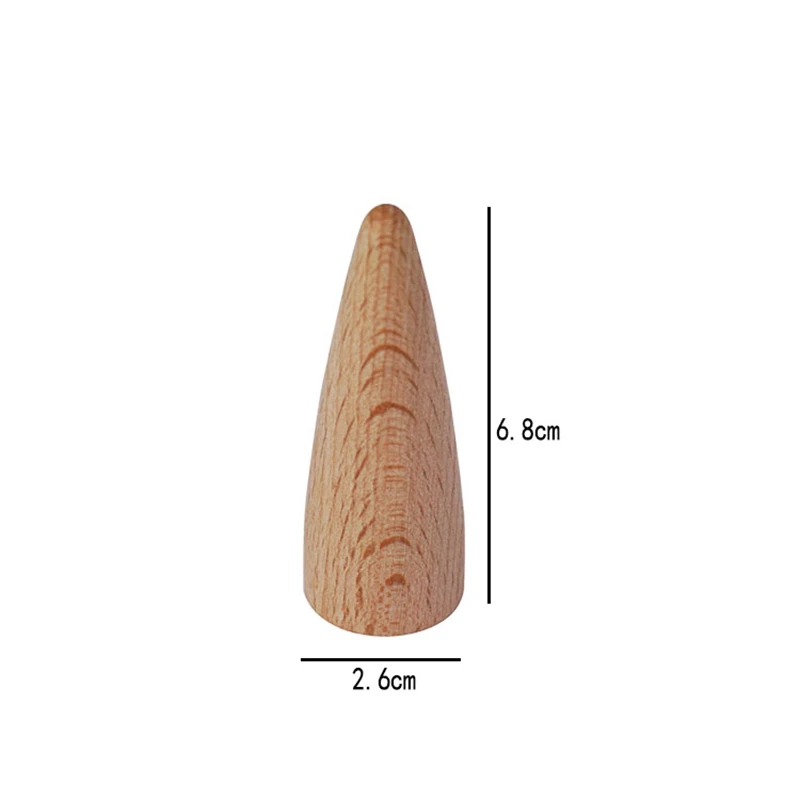 20st Houten Peg Pop Beuken Onvoltooide Houten Vormen Morden Craft Houten Losse Onderdelen DIY Accessoires voor Huisdecoratie