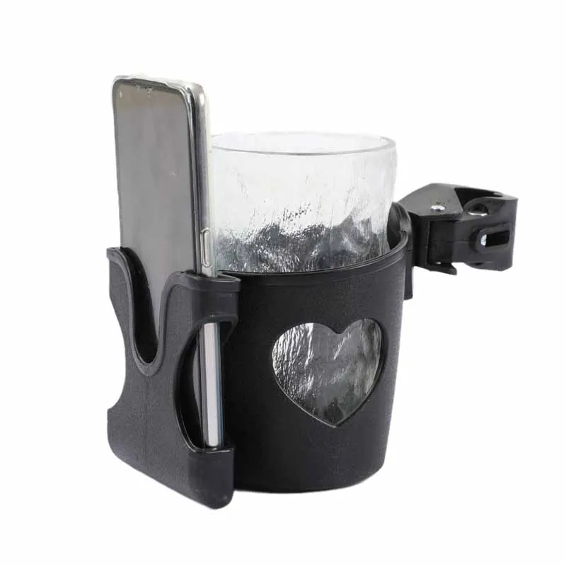 2-in-1 Baby Stroller Cup Holder Phone Holder Multifunctional Universal Infant Bottle Holder Stroller Accessories Cup Holder