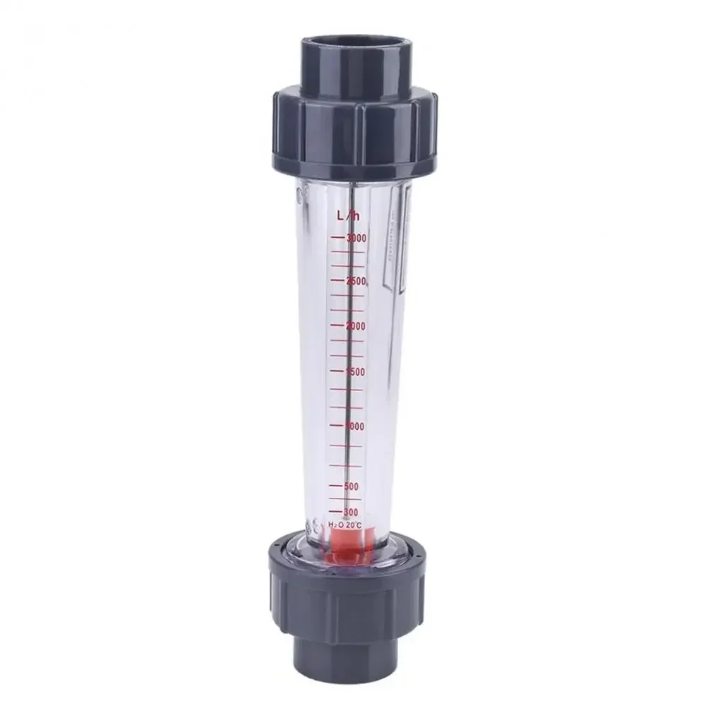 60-3000L/H 2-10GPM 4-40LPM Fit 32mm Pipe O/D LZS-20 ABS Flowmeter Plastic Tube Liquid Water Rotameter Measuring