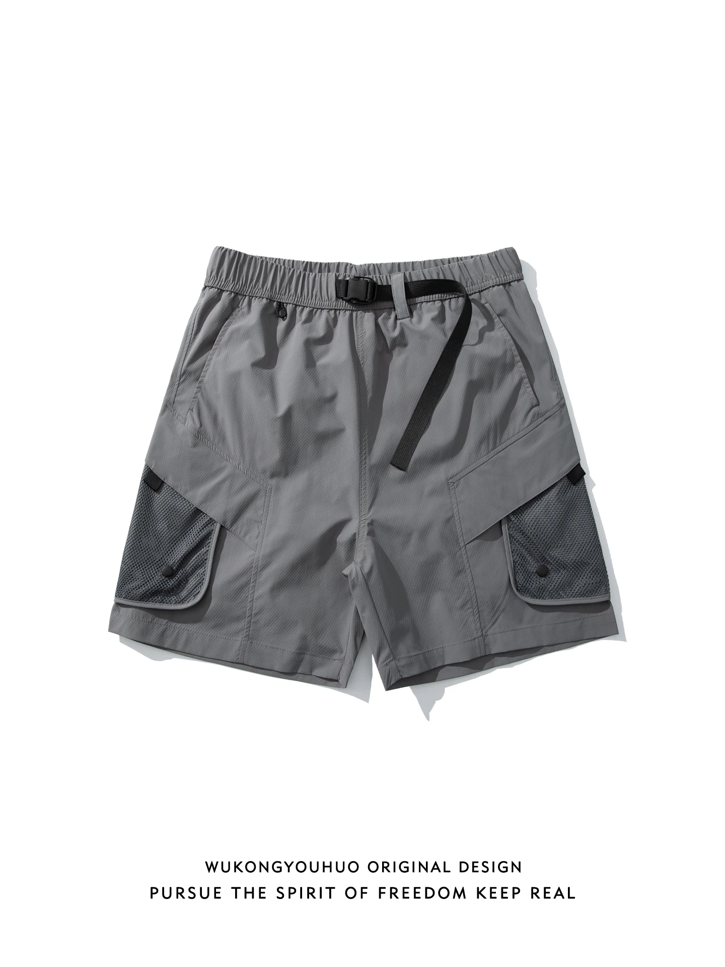 

Summer Casual Outdoor Function Wind Sports orts Men Women Vintage Loose Versatile Leisure orts Straight Leg mid Waist