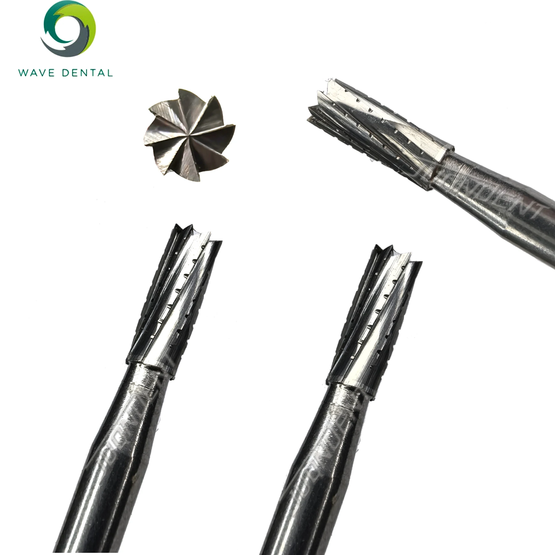 Dental Burs Tungsten Carbide Dentistry Drills Bits Low Speed Straight Fissure Head HP Strawberries Dental Materials 5Pcs/pack view 5