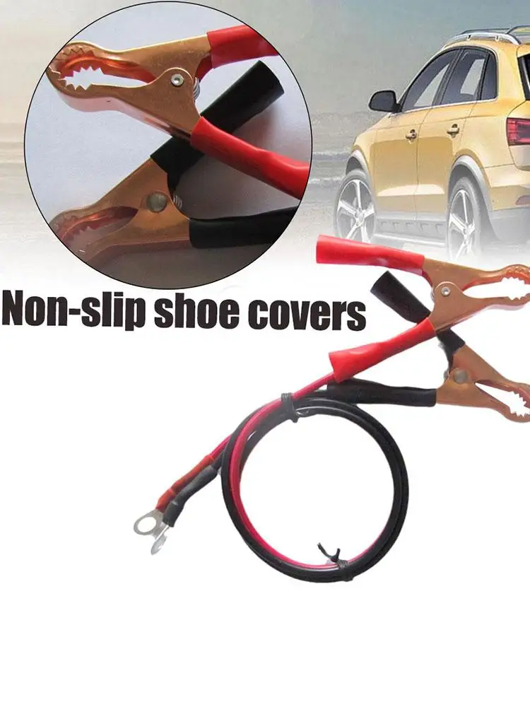 Alligator clip car cigarette lighter car loaded inverter connection battery socket cord car adapter line battery 12V50A pow A1T7