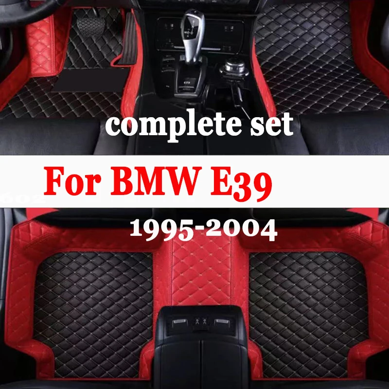 

Автомобильные коврики для BMW E39 1995-2004, Прямая поставка, аксессуары для интерьера автомобиля, 100%, кожаные коврики, коврики, подставки для ног