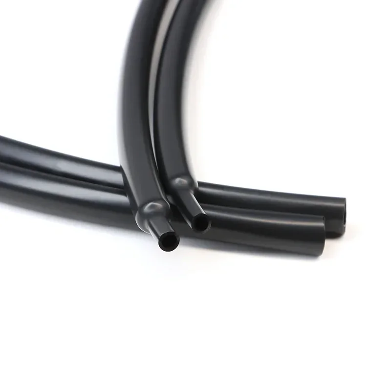 1 ~ 20 متر 2:1 أسود ضياء 1 مللي متر ~ 20 مللي متر مرنة لامعة الحرارة يتقلص أنبوب كابل كم المهنية الصوت سماعة خط سلك حامي