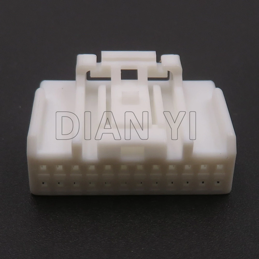 1 Set 24 Way MG654102 AC Assembly Car Electrical Connector Automobile Plastic Housing Unsealed Adaptor Auto Wiring Socket