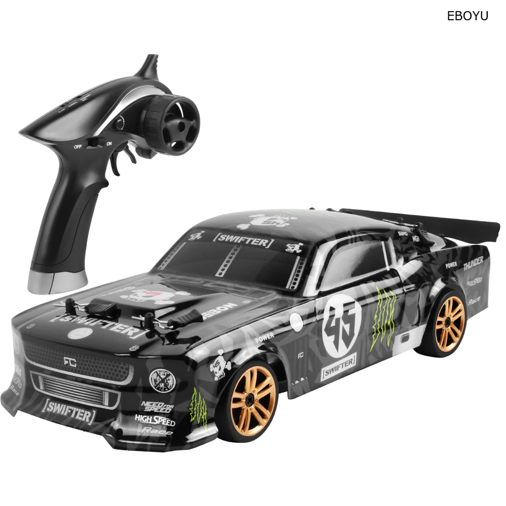 

EBOYU HBX 2188A RC Drift Car 4WD 1/28 Drive Off-Road 2.4G 30Km/H High Speed Racing Drift Truck with LED Lights Gift Toy for Kids