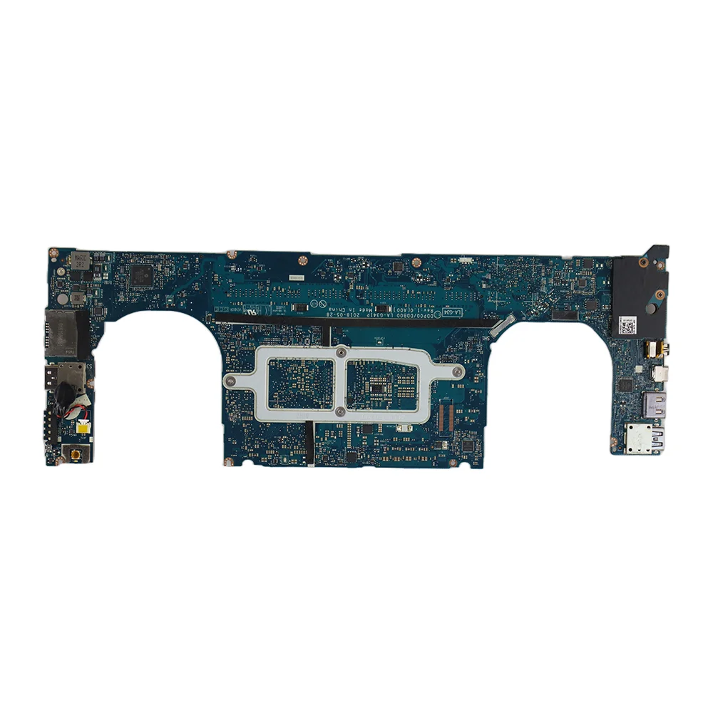 LA-G341P For Dell Precision 5530 9570 Laptop Motherboard with CPU:E-2176M i7-8850H i9-8950HK GPU:P1000 P2000 4GB 0VDJMX DIS