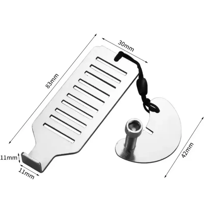 قطعتان من مانع الباب المضاد للسرقة، مانعة الباب المحمولة للفتيات الذين يعيشون بمفردك ضد قفل الباب العلوي الآمن من فندق الذئب