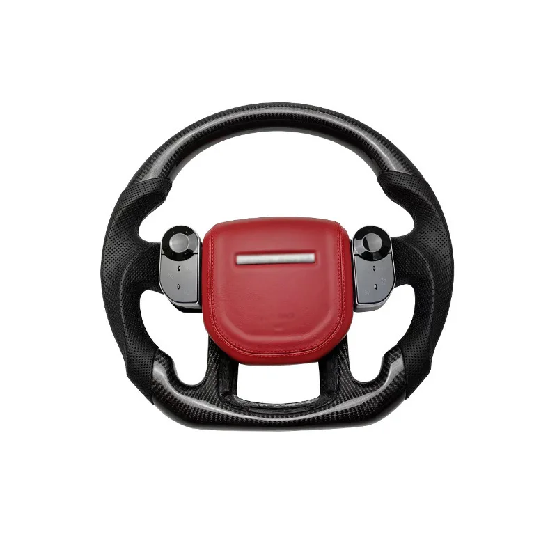 SAAR Compatible with Land Carbon Fiber Steering Wheel Modification Range Rover Executive Sport Velar Discovery 5 Steer