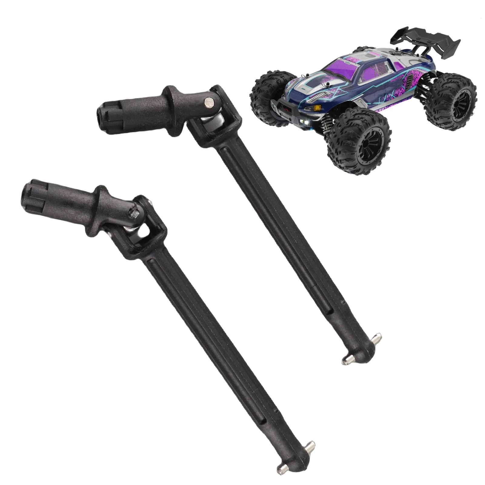 RC Front Driveshaft Strong Power Accessory Spare Parts Fit For SCY 16101 16102 16103 162012PCS RC F1/16 RC Car RC Driveshaft Set