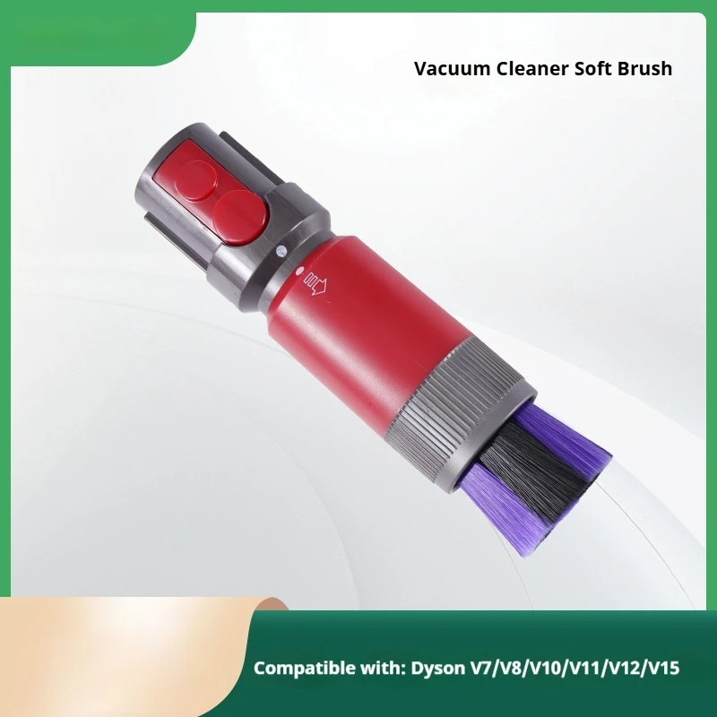Cabeça de escova macia sem rastros para aspirador de pó Dyson V7 V8 V10 V11 V12 V15, acessórios universais para aspirador de pó
