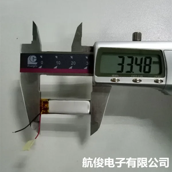 Заводская полимерная литиевая батарея 3,7 В 321033   0,3 мАч