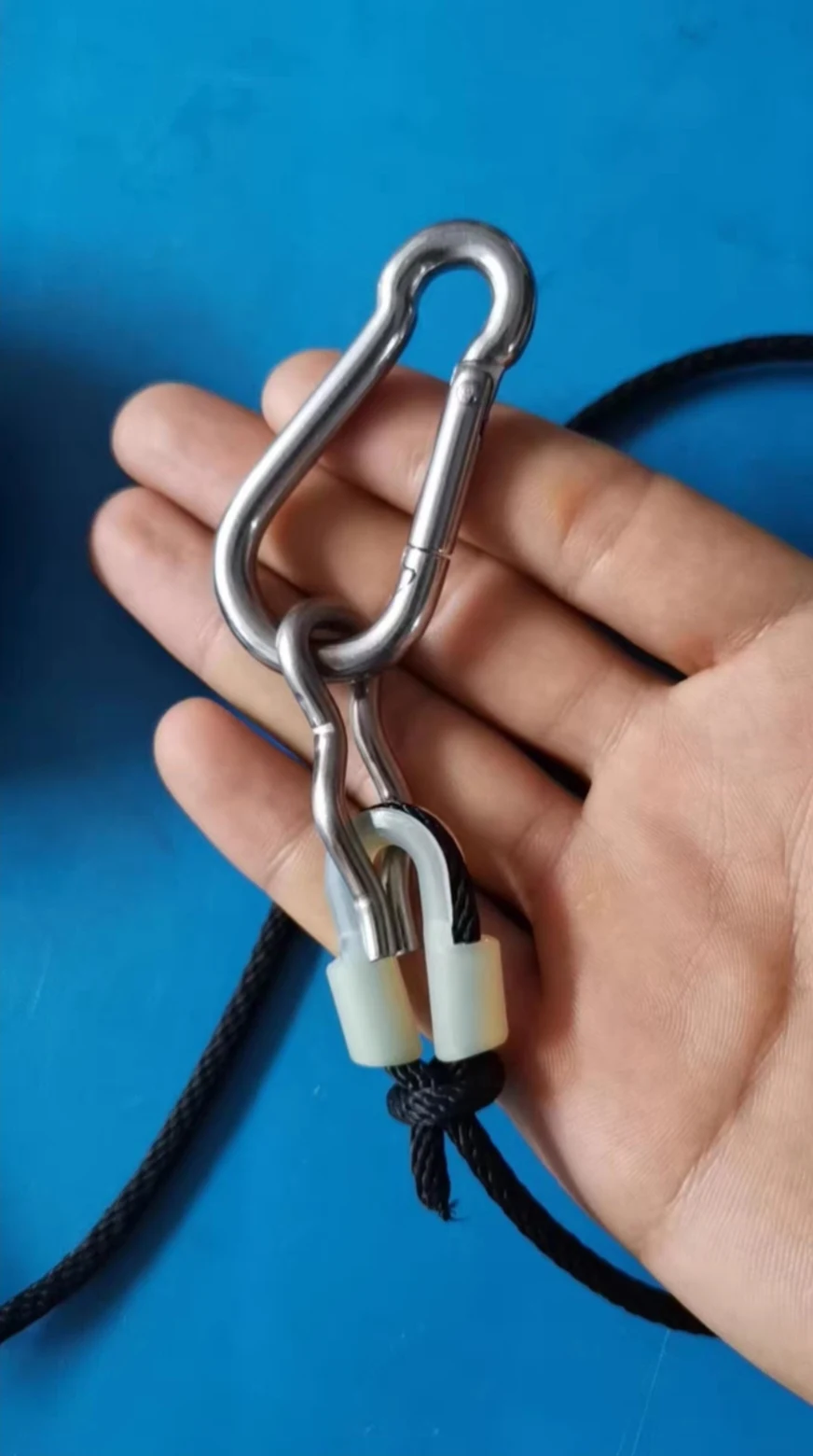 Stainless steel 8-character buckle DeLaval GEA Westfalia milking machine cup cylinder piston rope buckle