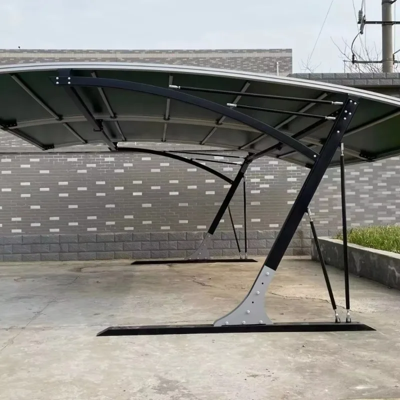 Unique professional outdoor windproof double carport