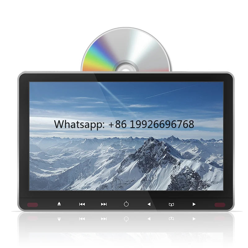 

Wholesale Price 11.6 Inch 1920*1080P Touch Screen Rear Seat Entertainment Headrest Monitor DVD Player
