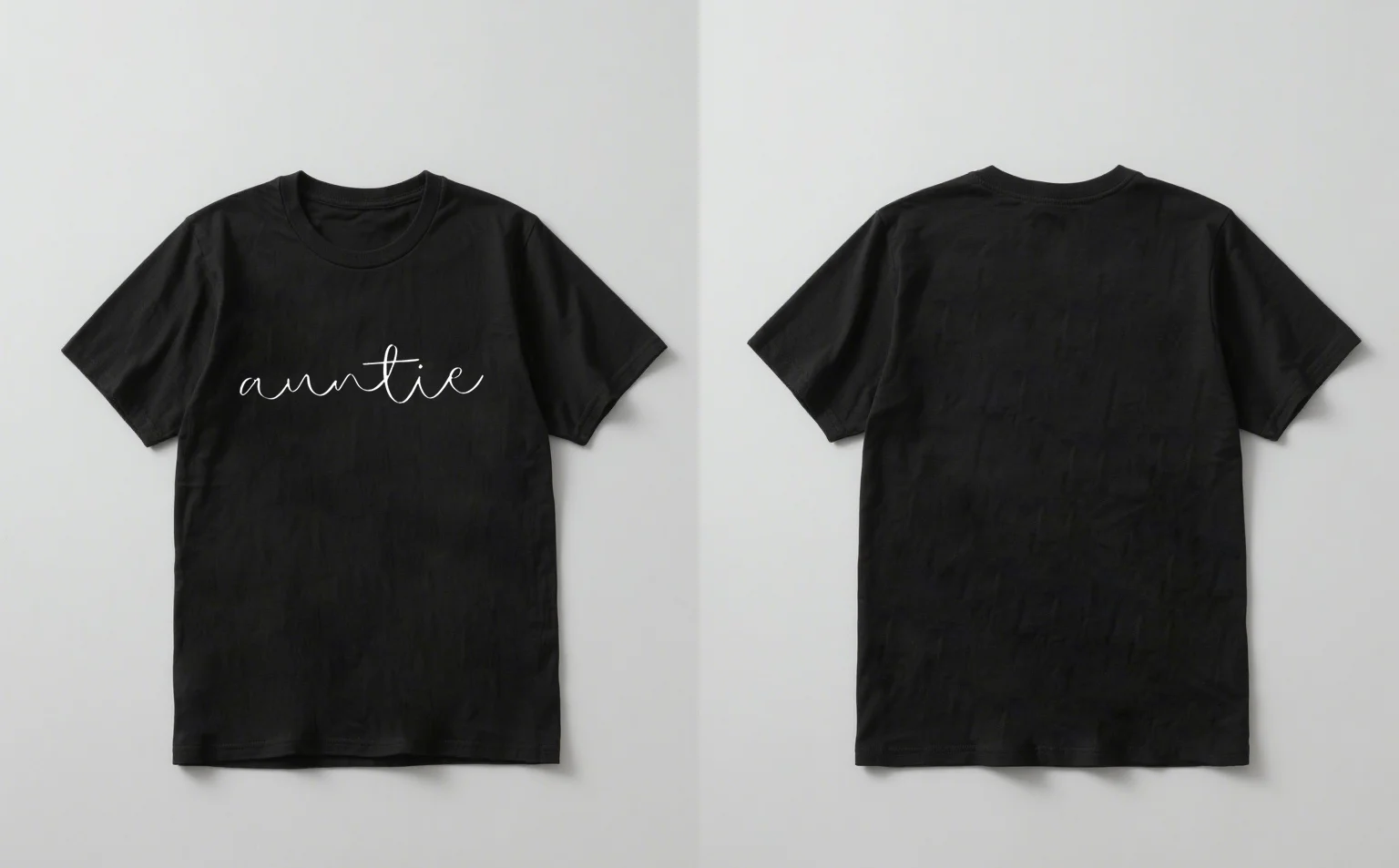 The 2025 new casual printed short-sleeved T-shirt with the "Auntie" pattern is suitable for both men and women