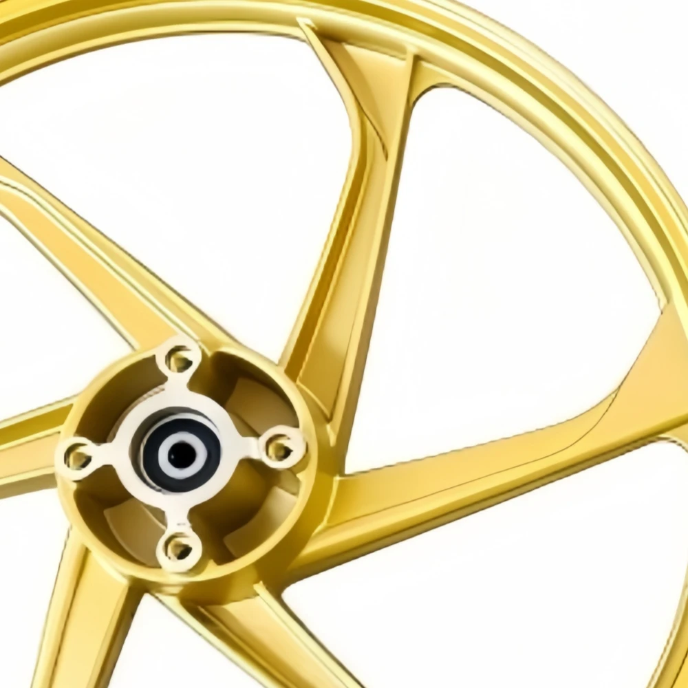 For Yamaha LC135 17Inch 5‑Spoke Alloy Disc‑Brake Wheel Rim Impact‑resistant Anti‑oxidation Anti‑rust Custom mod spare parts
