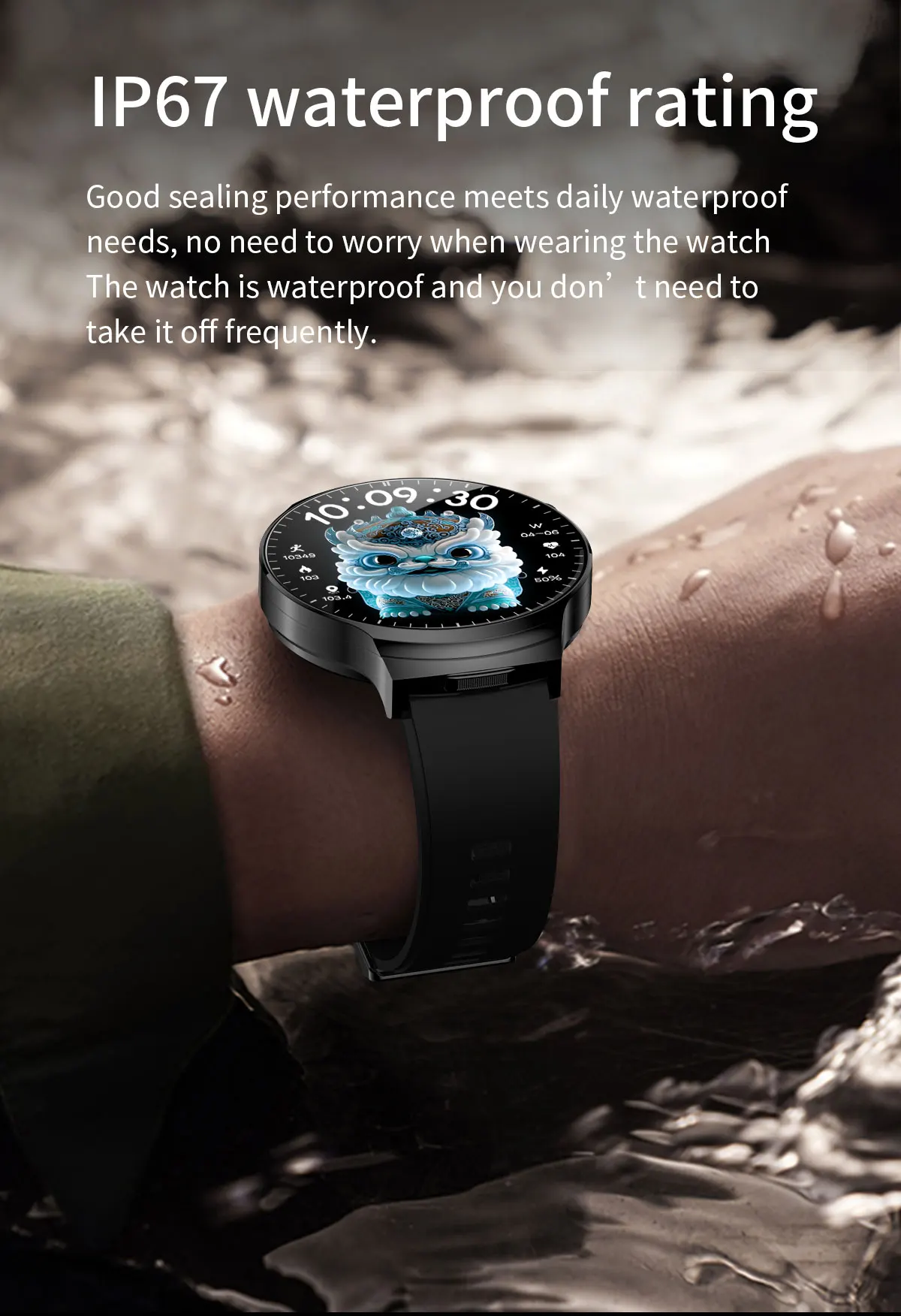 LIGE 2026 Neue TWS 2-in-1 Kopfhörer Smartwatch 1,85 Zoll Bluetooth-Anruf Herren Ohrhörer Smartwatch Herzfrequenz Gesundheitsmonitor Musik-Uhr – Detail 24