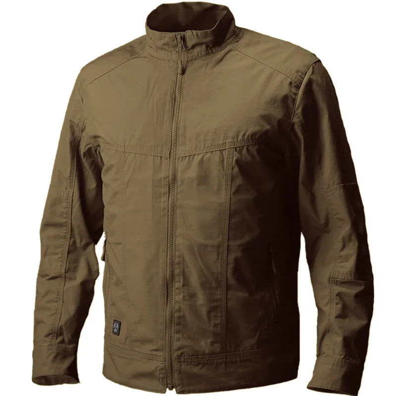 Chaqueta táctica de combate para hombre, abrigo informal de trabajo para exteriores, senderismo, impermeable, rompevientos militar, ropa de escalada, primavera y otoño