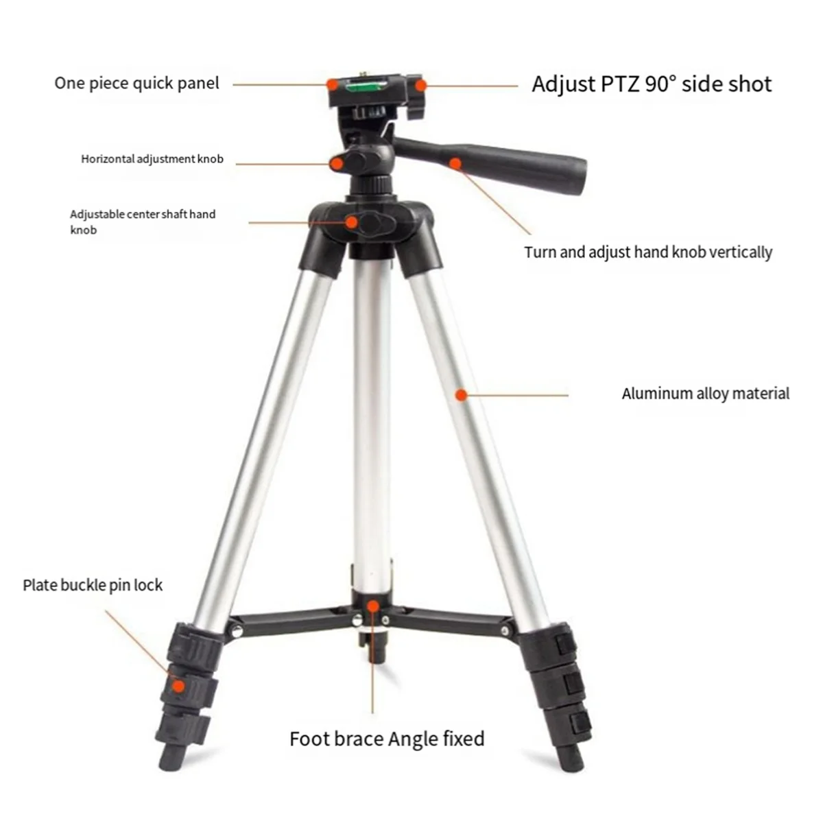Laser Level Tripod Adjustable Height Tripod Bracket Tripod Stand Bracket Laser Level Tripod Adapter Leveling ZJY