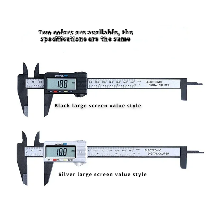 1 buah 0-150mm Digital Multifungsi, Vernier Caliper pengukur gigi alat gigi Aksesori laboratorium