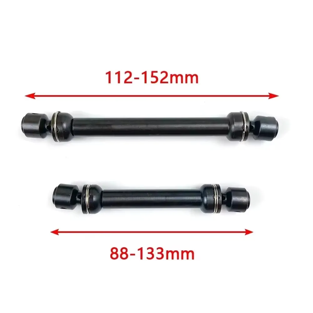 88-113mm 112-152mm Metal Transmission Shaft SCX10 D90 RC4WD Cross-country Climbing