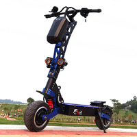 FLJ Upgraded SK3 60V 7000W Electric Scooter with Dual Motors Off Road or Road Tire Adults Powerful E scooter