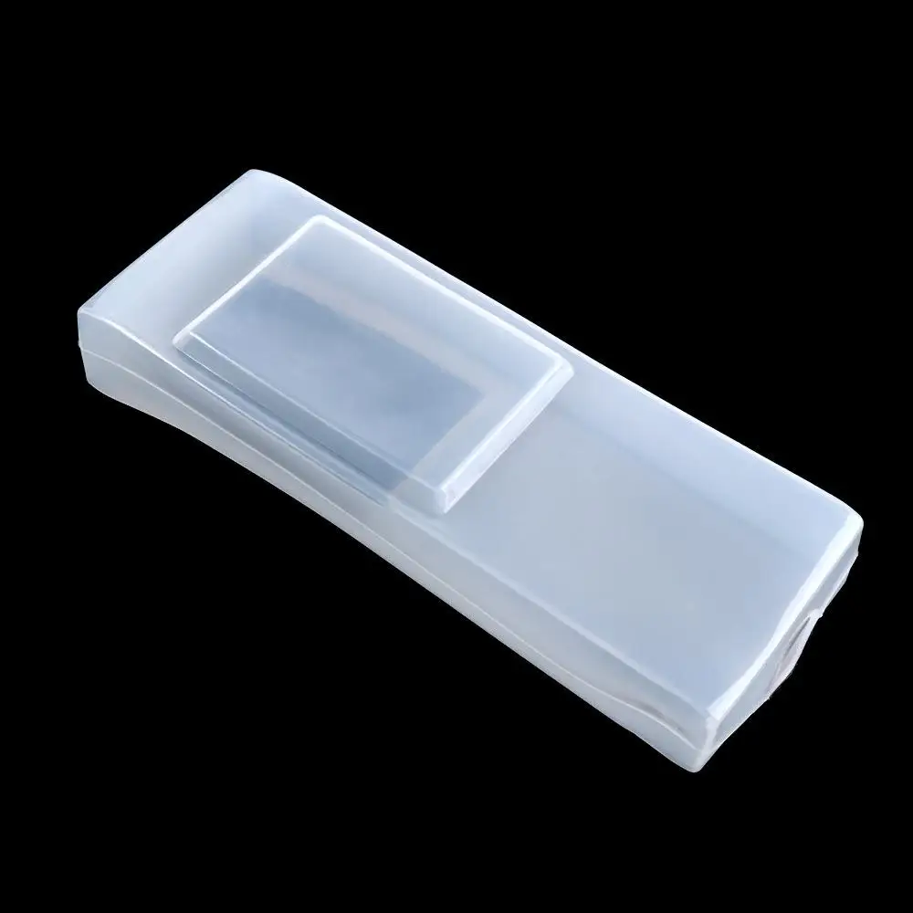 1Pc Transparent Stretchable Silicone Remote Control Protective Case Waterproof Dustproof Cover For TV Air Remote Storage Bag view 3