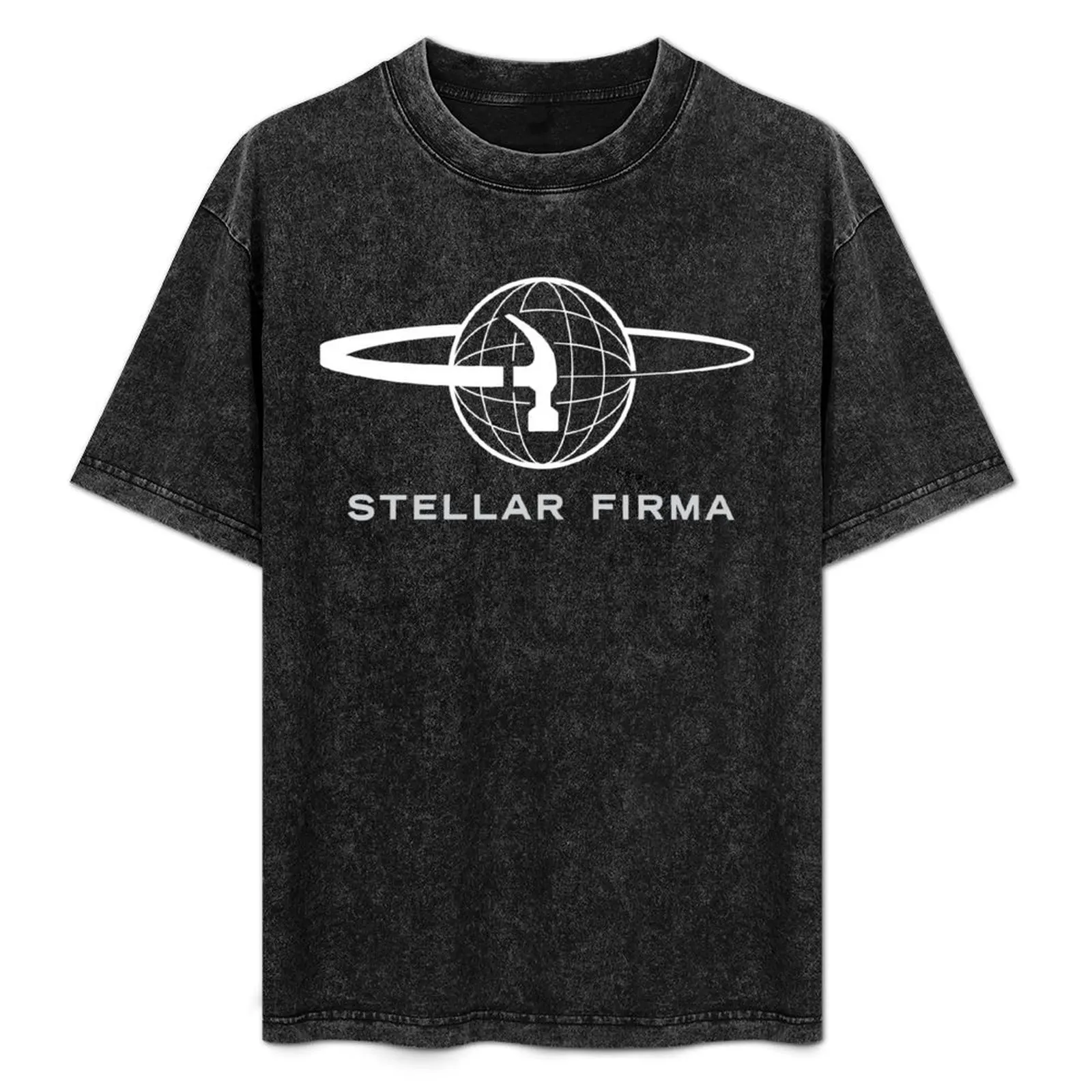 

[Transparent] Stellar Firma Podcast Logo T-Shirt cotton graphic tees summer tops oversizeds plain t shirts men