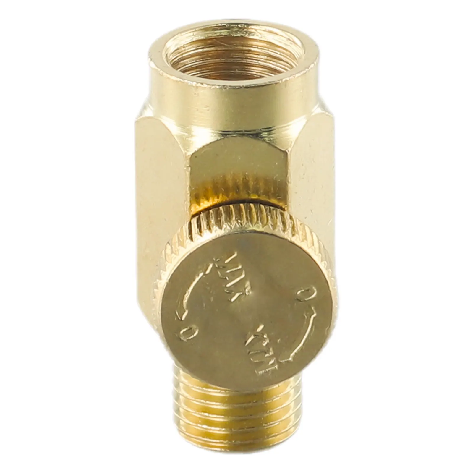 

4PCS Pack 1/4 NPT Inline Regulator Solid Brass Compressed Air Pressure Valve Tool Easy Adjustment for Air Tools